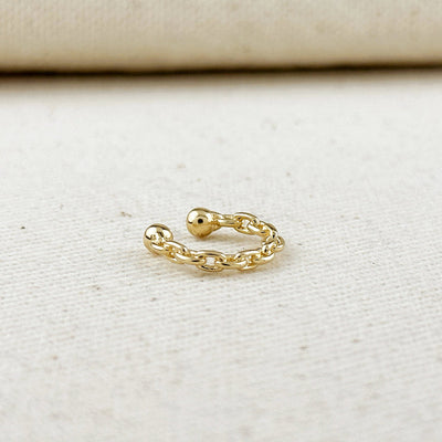 Criss Cross Huggie Earring
