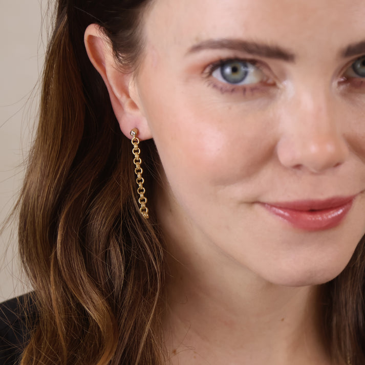 Champagne Glow Earrings