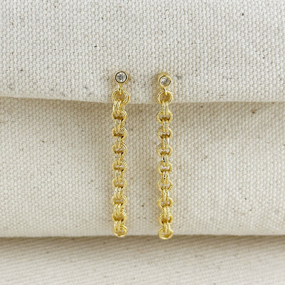 Champagne Glow Earrings