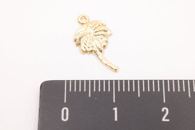Gold Palm Tree Charm