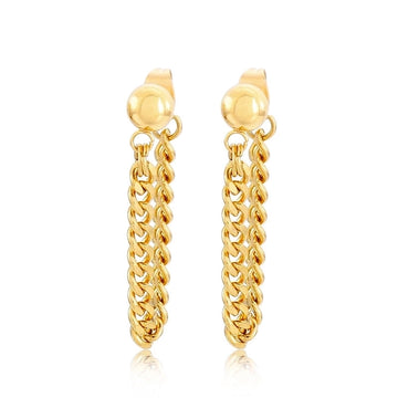 Golden Link Earrings