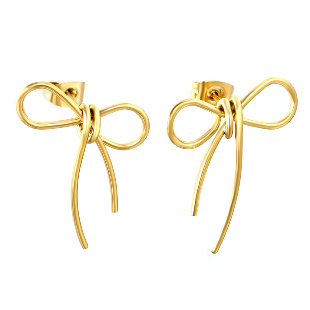 Infinity Bow Earrings