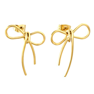 Infinity Bow Earrings