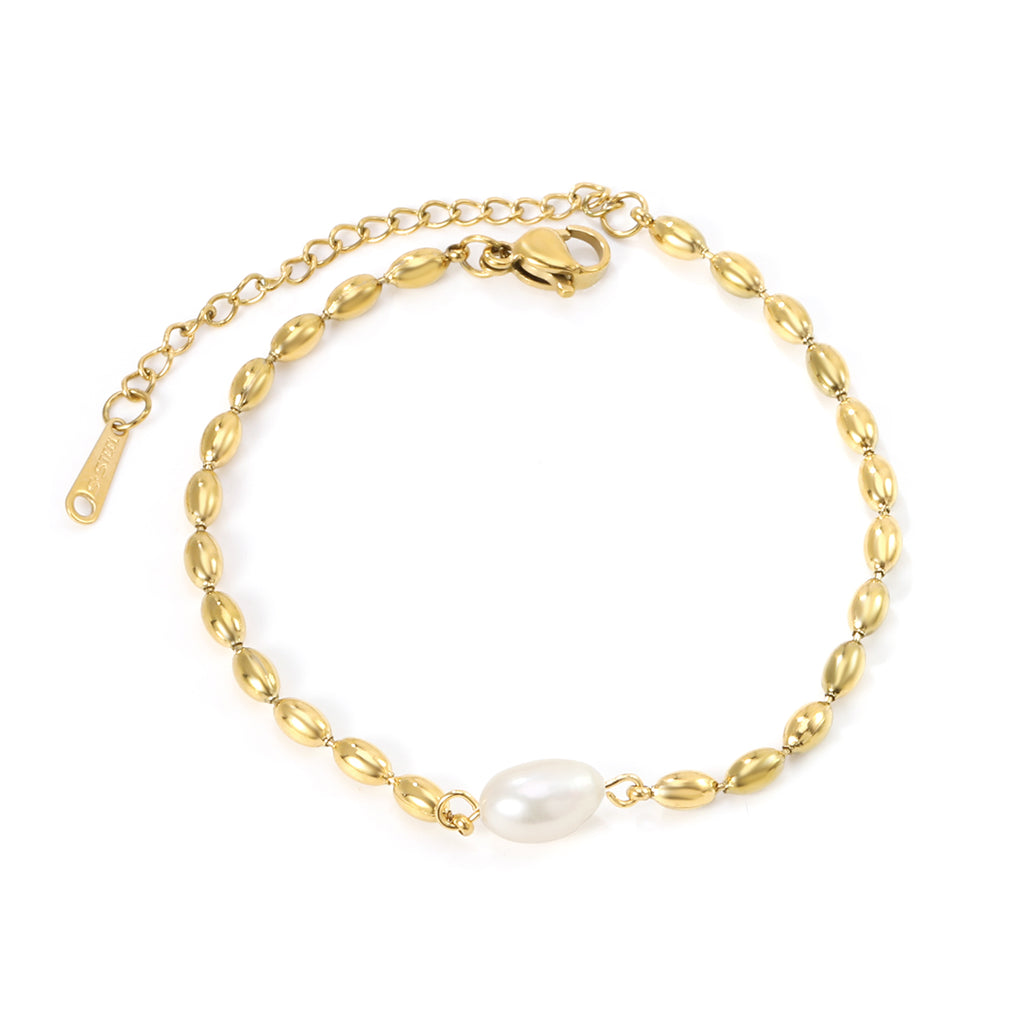 Circle of Life Pearl Bracelet