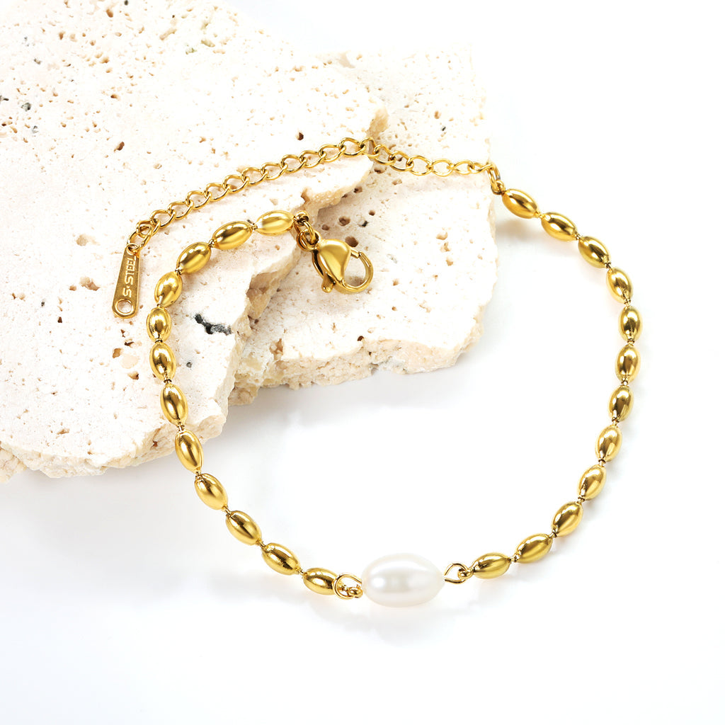 Circle of Life Pearl Bracelet