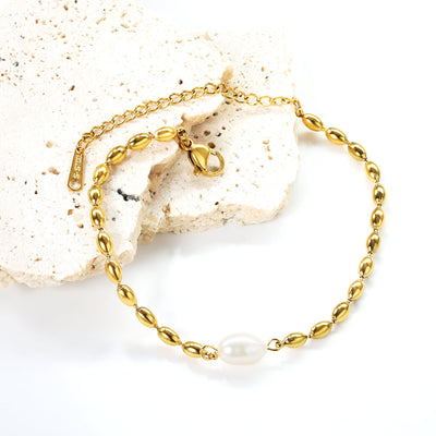 Circle of Life Pearl Bracelet