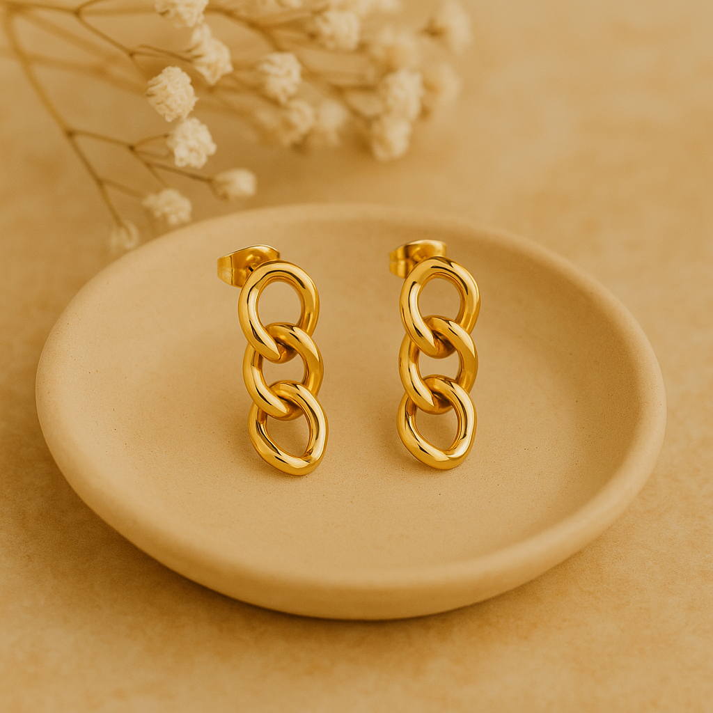 Chain Link Earrings