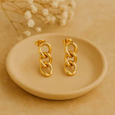 Chain Link Earrings