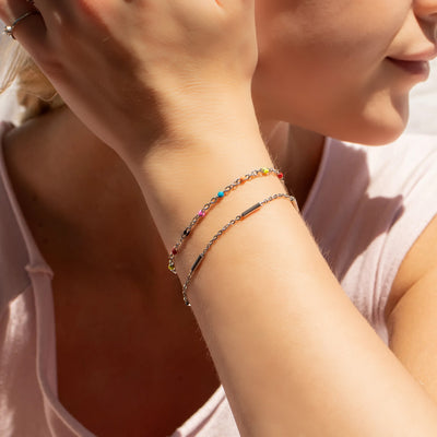 Gorgeous Rainbow Bracelet