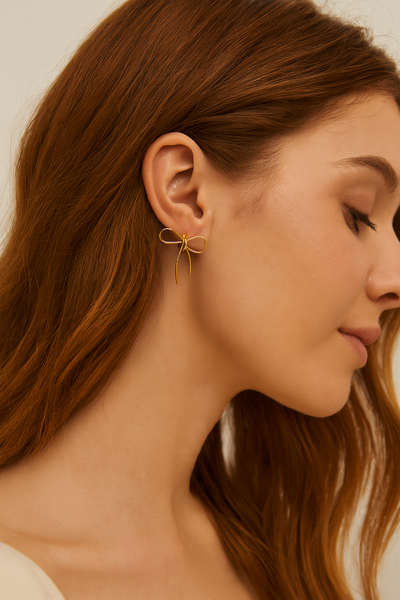 Infinity Bow Earrings