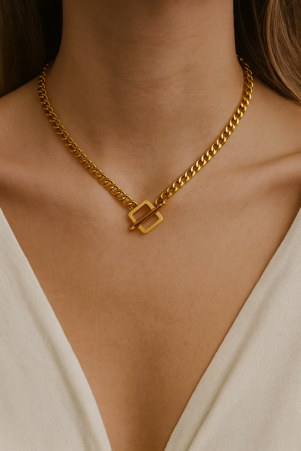 Tiny Flame Necklace