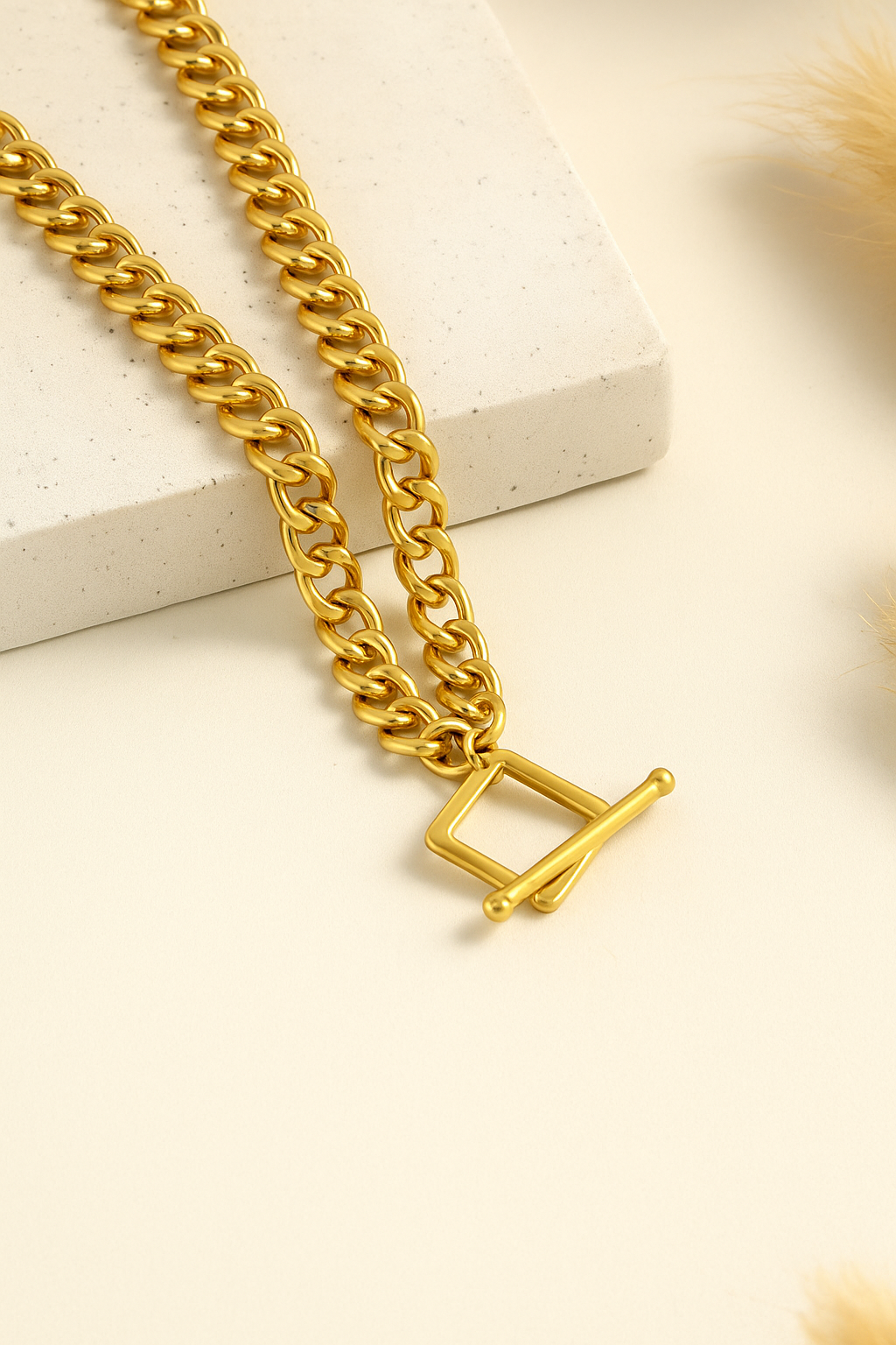 Tiny Flame Necklace