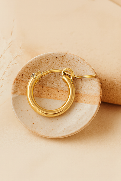 Master Plan Hoop (Charm) Earrings