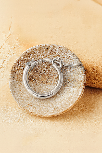 Master Plan Hoop (Charm) Earrings