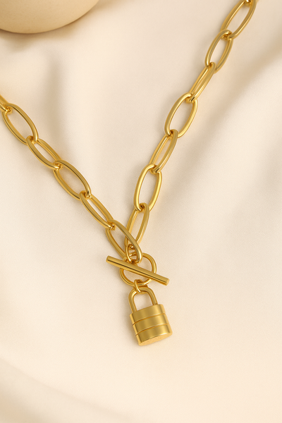 Golden Locket Necklace