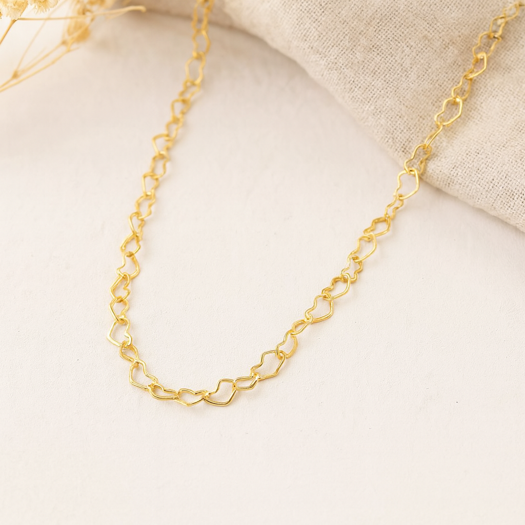 Chain Of Hearts Necklace