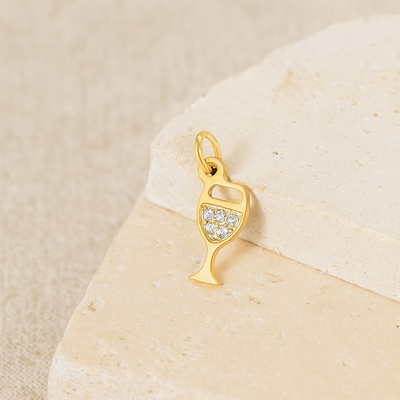 Wine Glass Charm