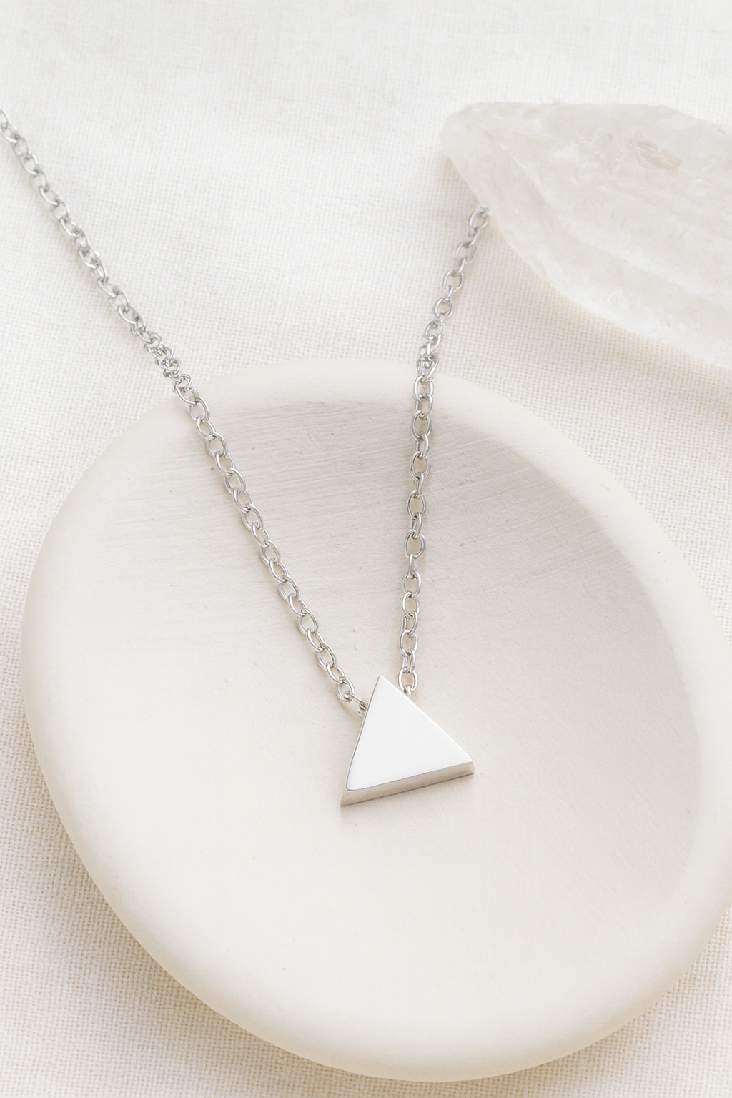 Triangle of Love Necklace
