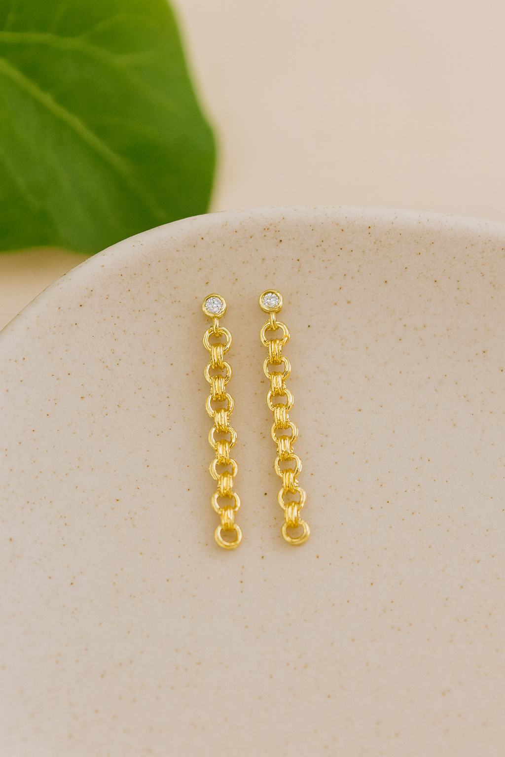 Champagne Glow Earrings