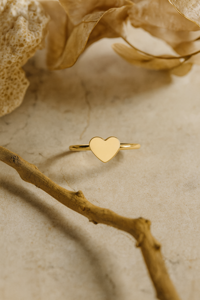 Mystic Butterfly-Heart Ring