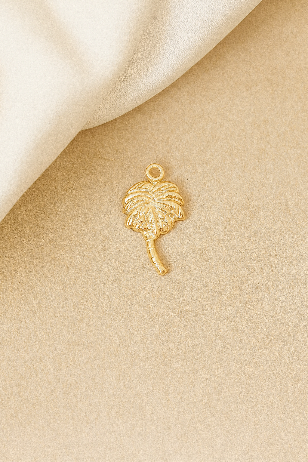 Gold Palm Tree Charm