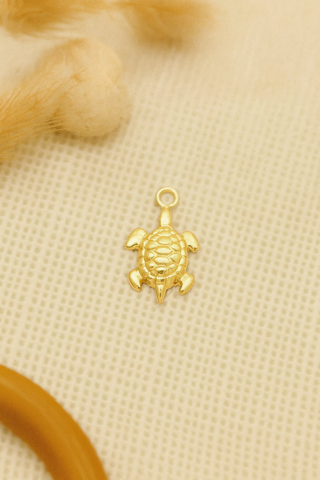 Tiny Turtle Charm