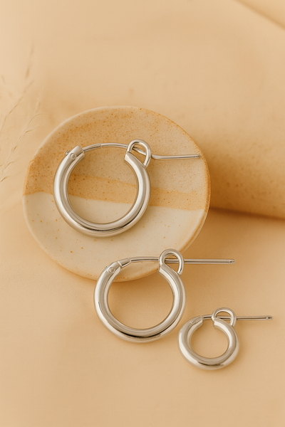 Master Plan Hoop (Charm) Earrings
