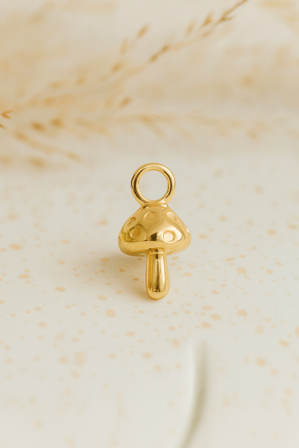 Mushroom Cap Charm