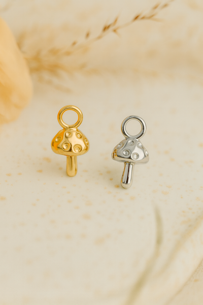 Mushroom Cap Charm