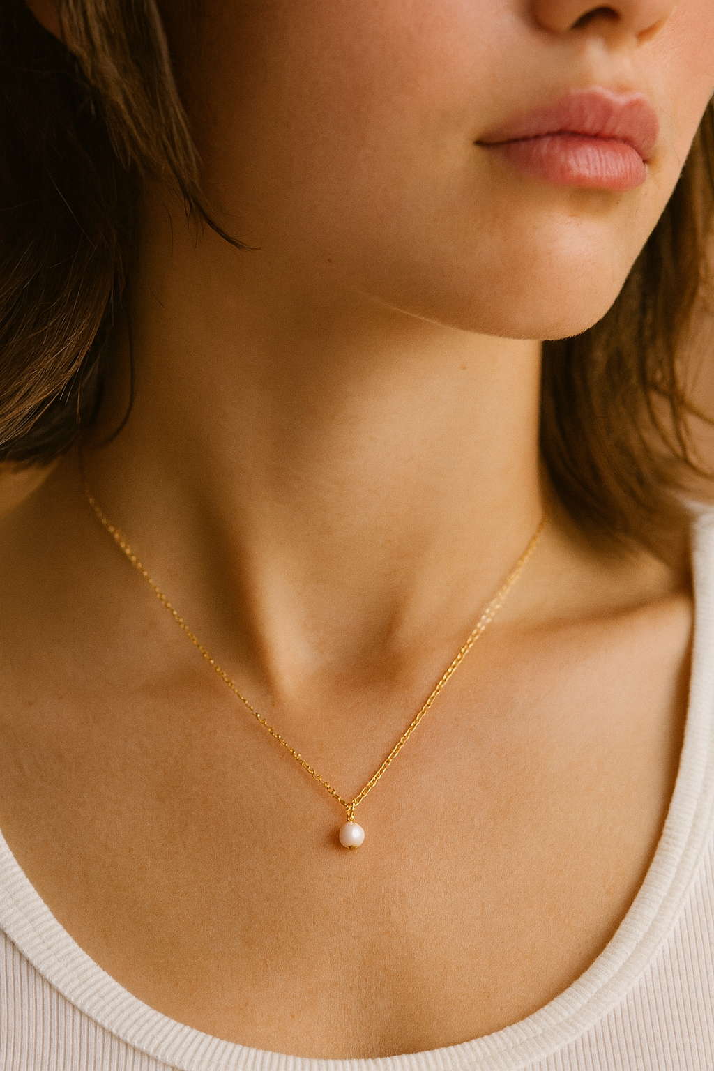 Glowing Pearl Charm