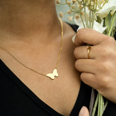 Elegant Butterfly Necklace