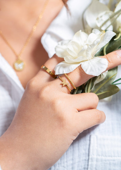 Mystic Butterfly-Heart Ring