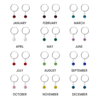 Brilliantly You Birthstone Earrings