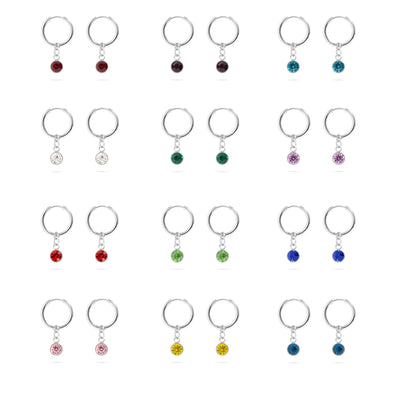 Brilliantly You Birthstone Earrings
