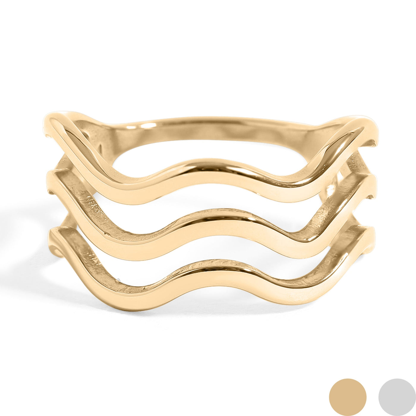 Luxe Wave Ring