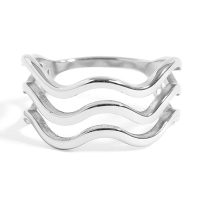 Luxe Wave Ring