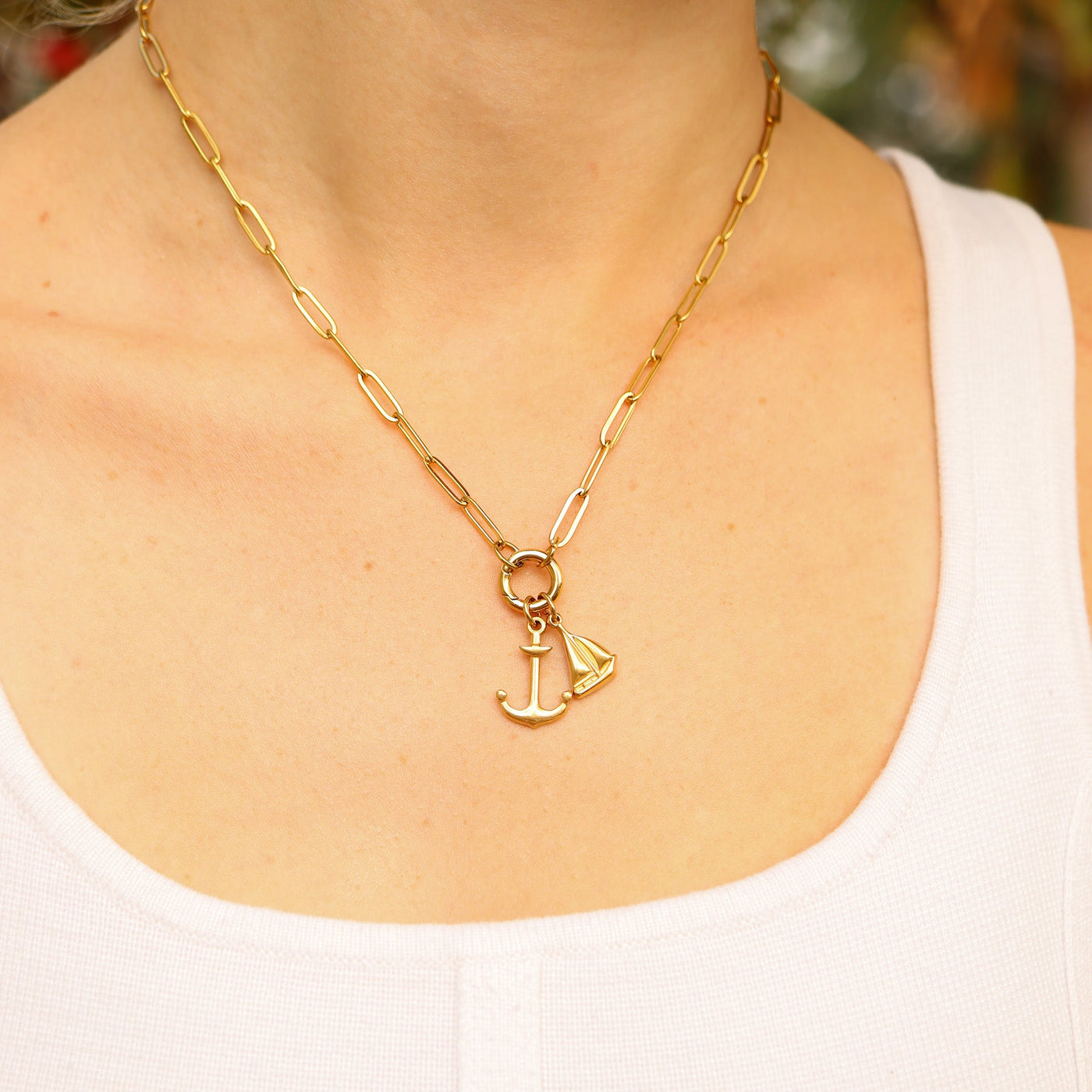 Sea Anchor Charm