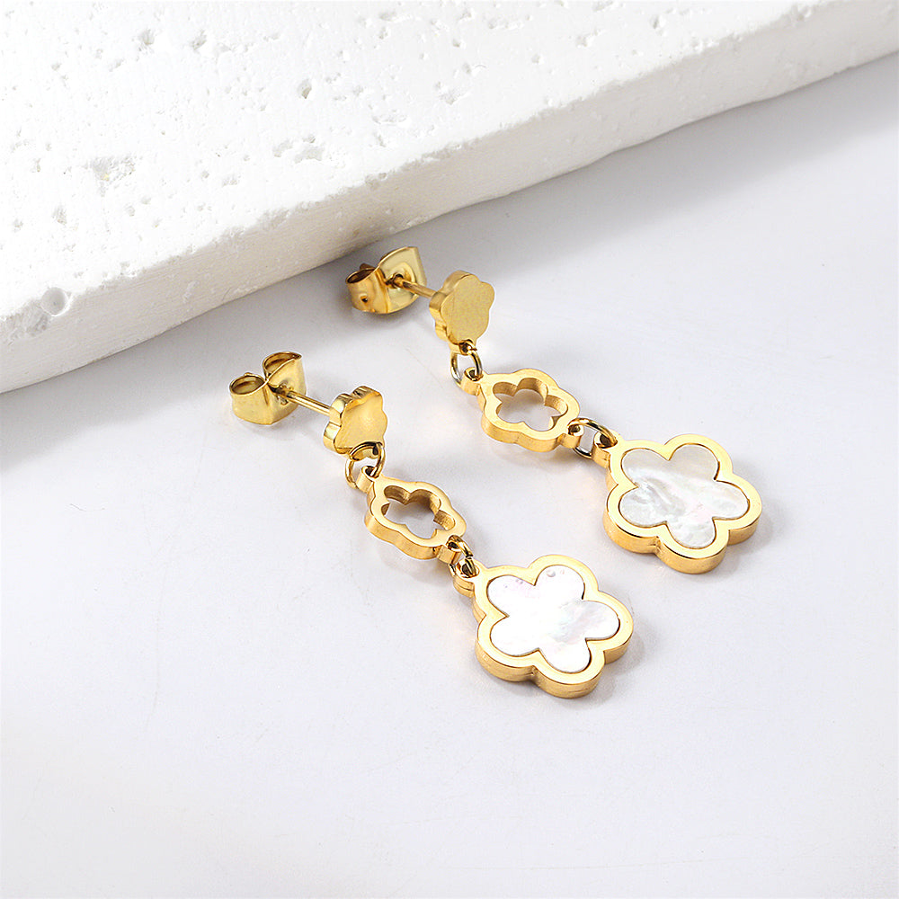 Ice Blossom Earrings