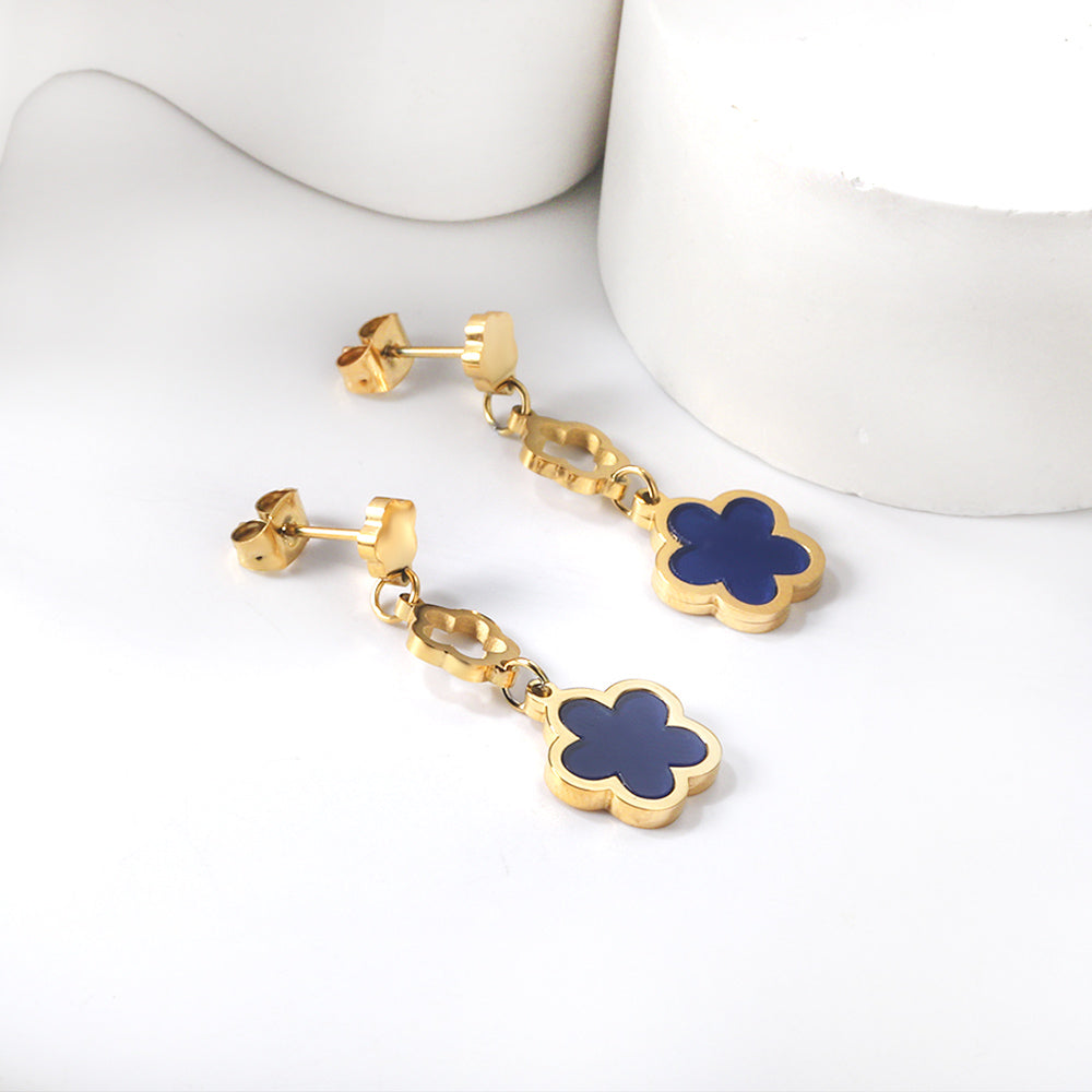 Ice Blossom Earrings