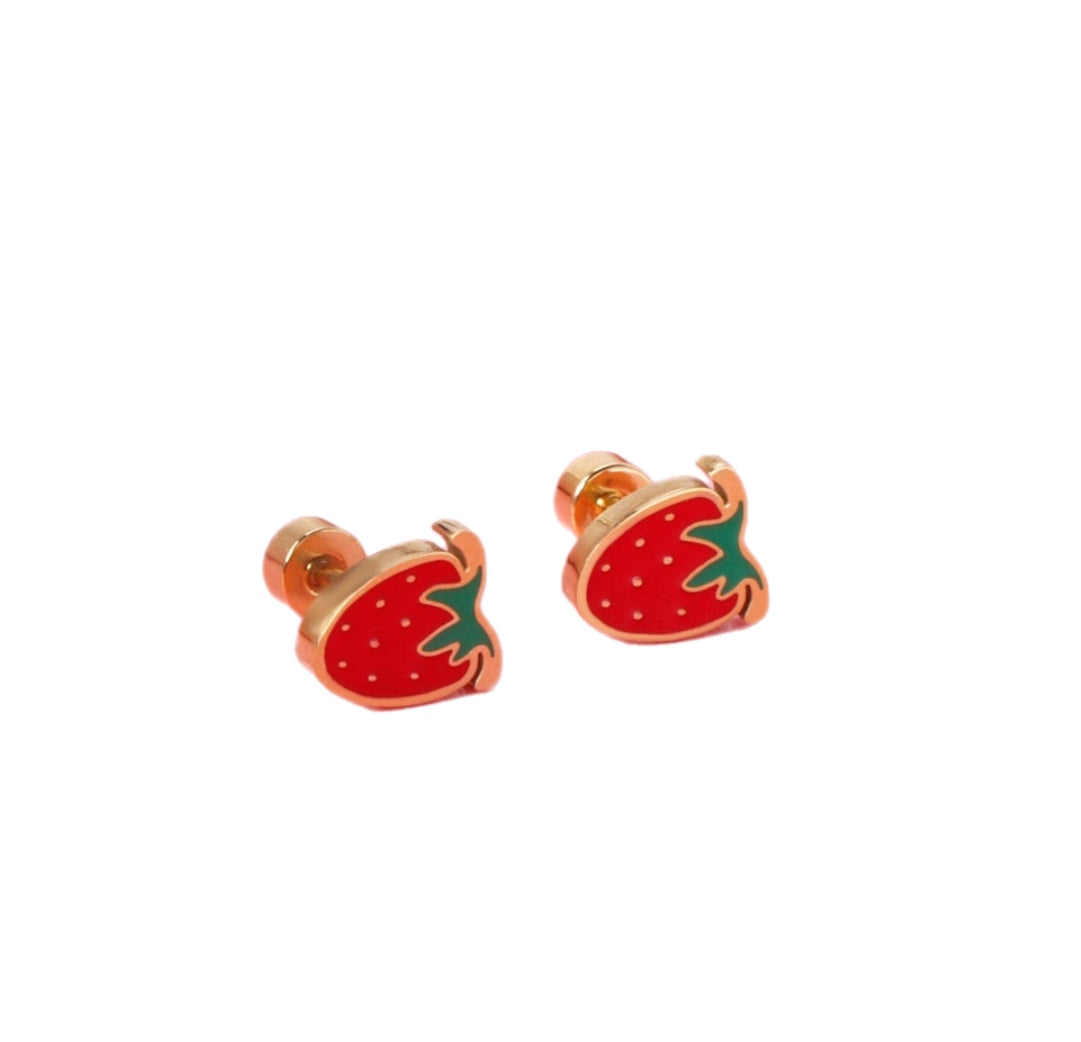 Sugar Plum & Rainbow Earrings