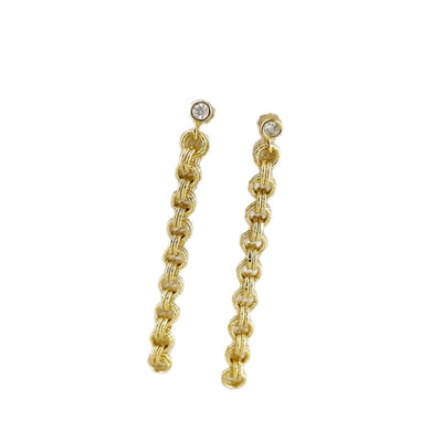 Champagne Glow Earrings
