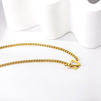 Tiny Flame Necklace