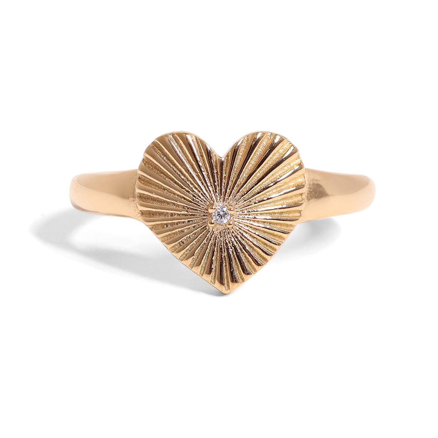 Sunny Heart Ring