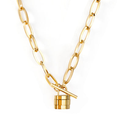 Golden Locket Necklace