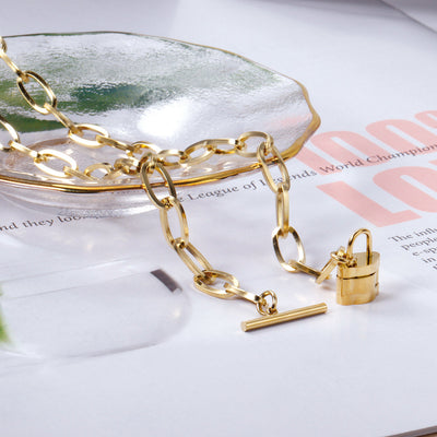 Golden Locket Necklace