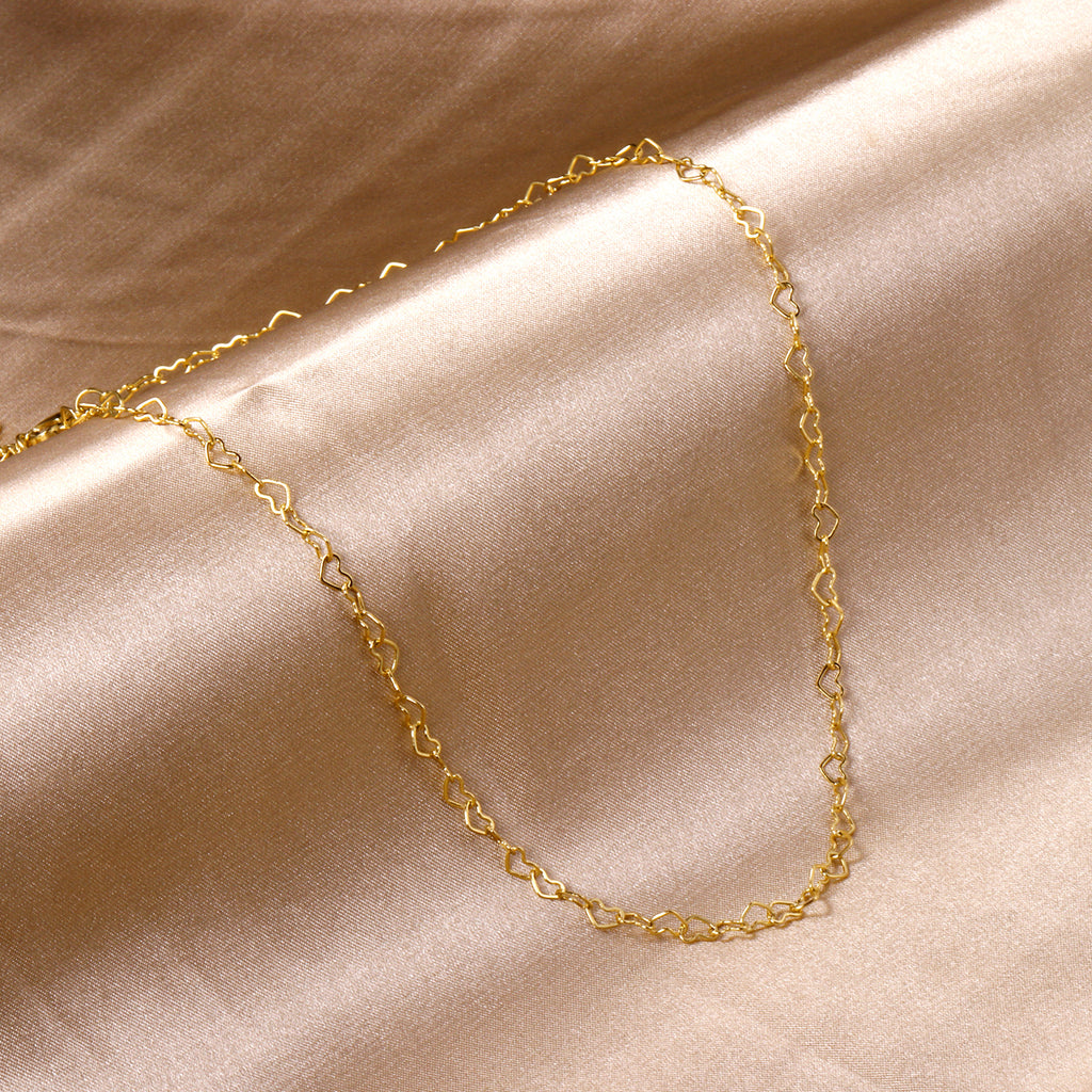 Chain Of Hearts Necklace