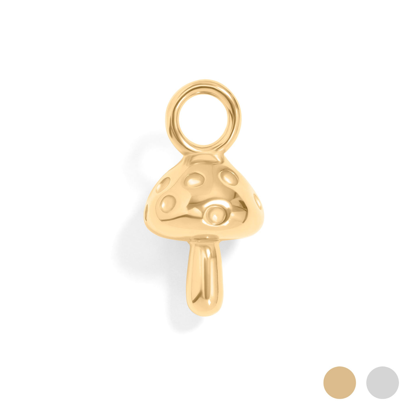 Mushroom Cap Charm