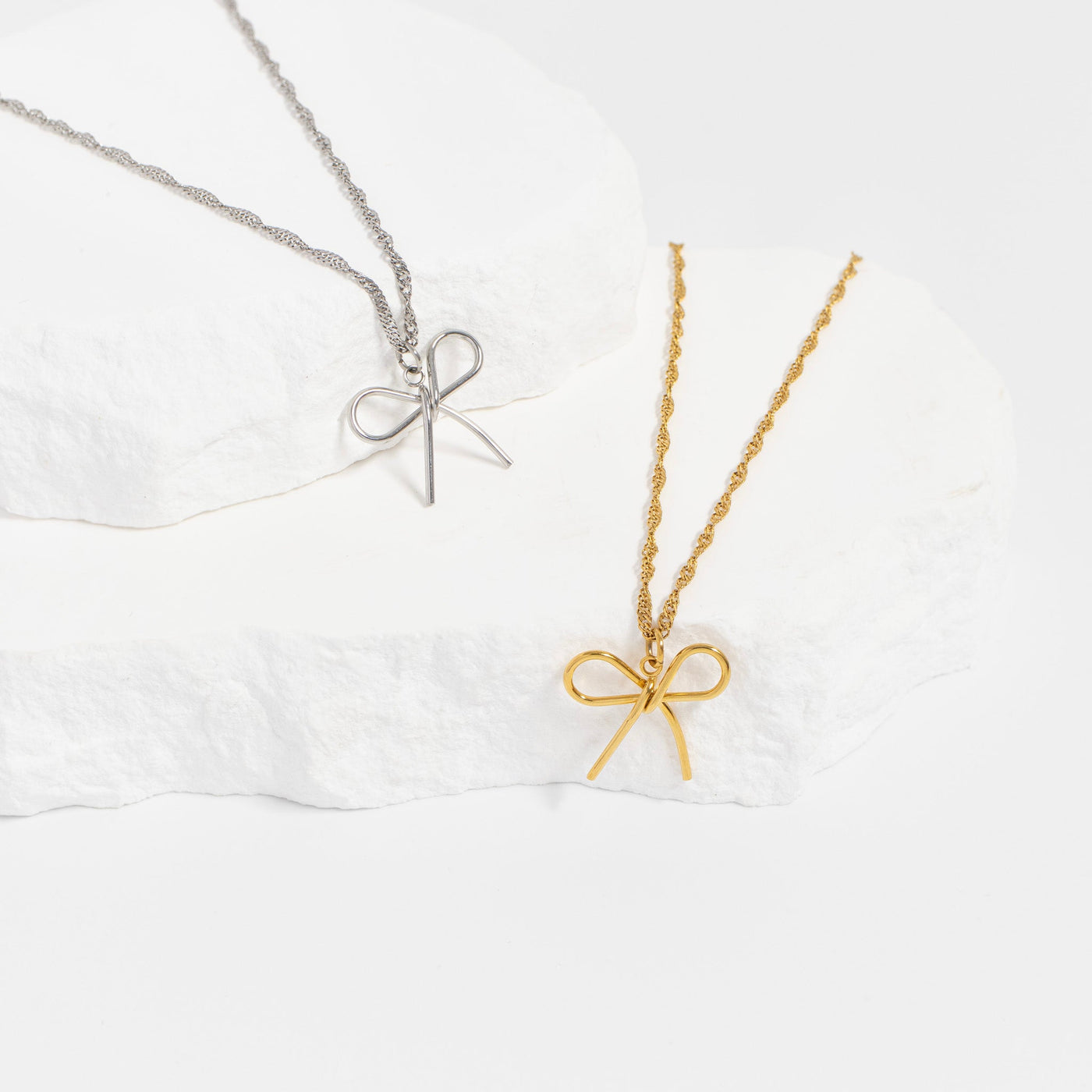 Tied Bow Charm