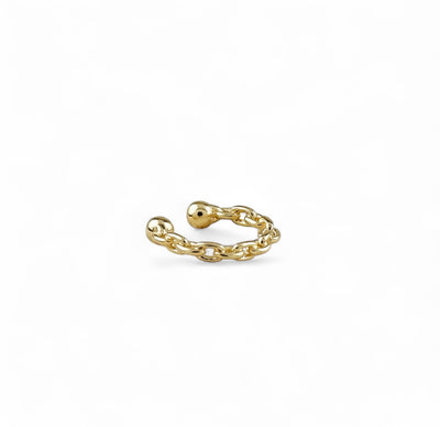 Criss Cross Huggie Earring