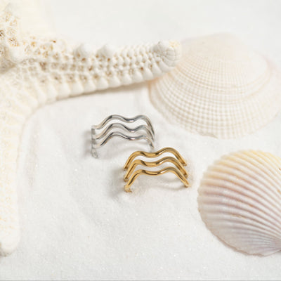 Luxe Wave Ring